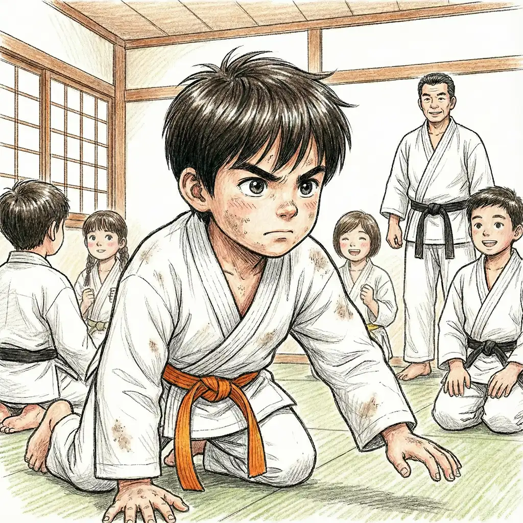 karate belt test kids character building