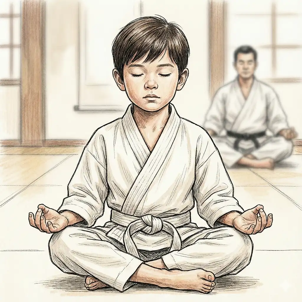 karate focus training children