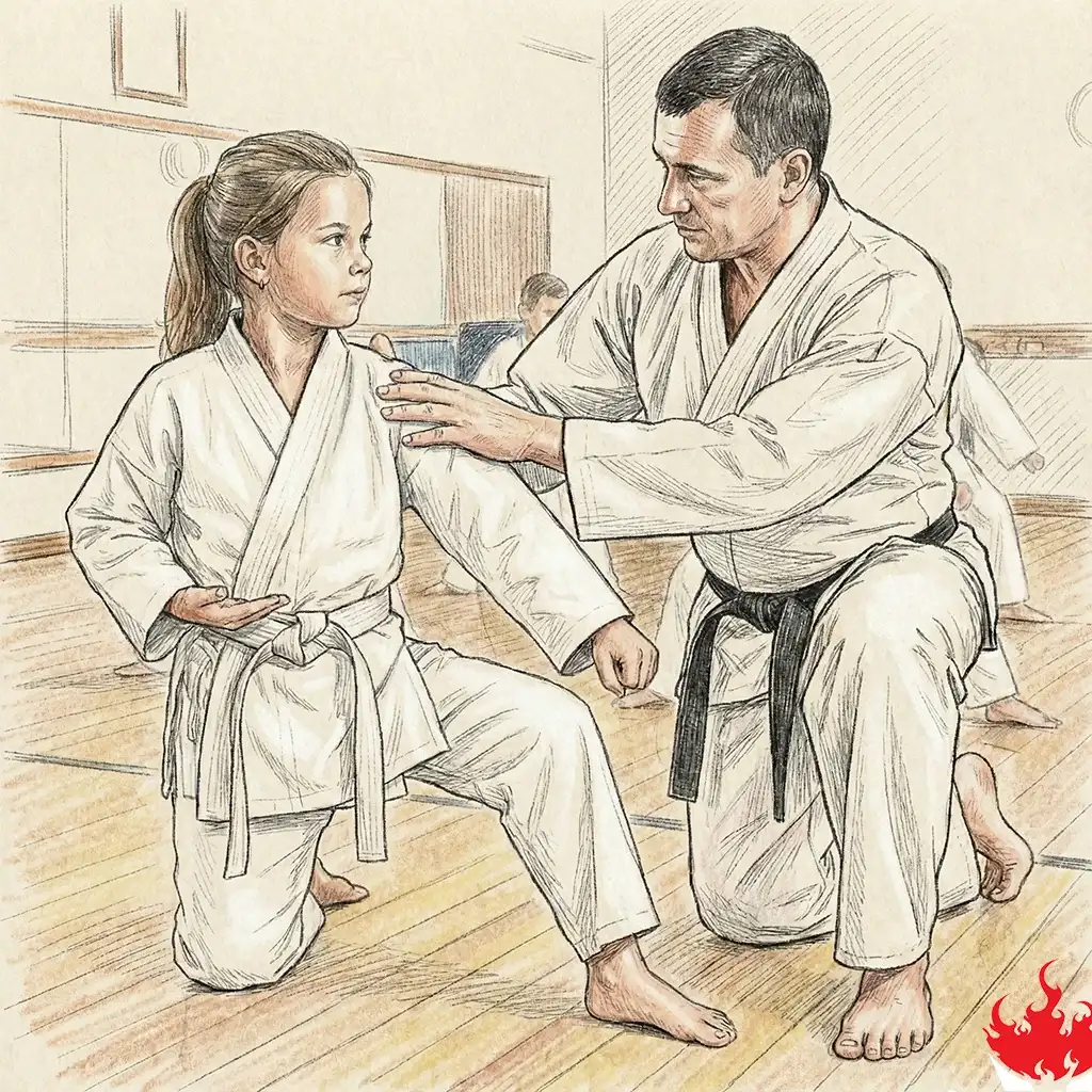 karate mentorship dojo training