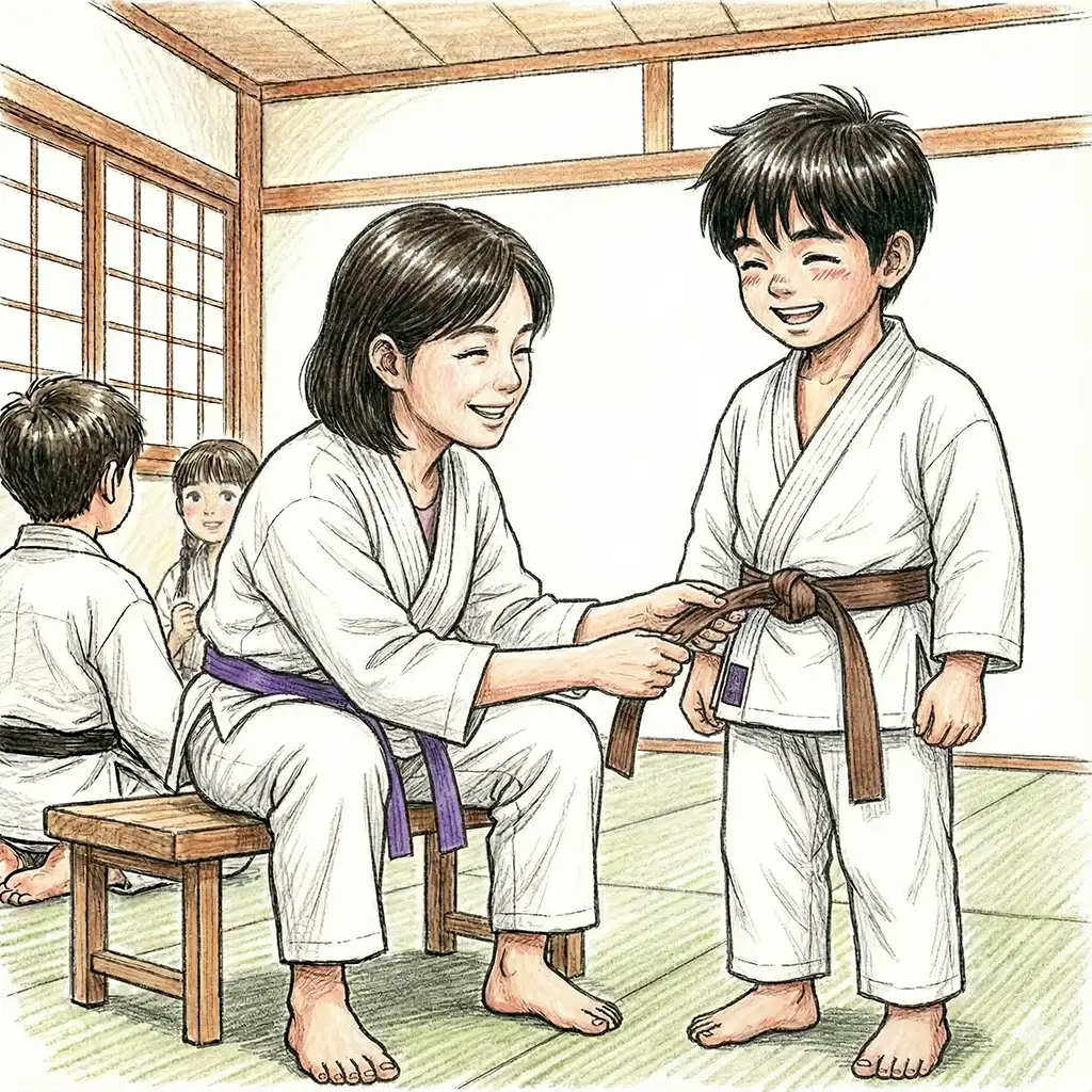 karate parent support belt advancement