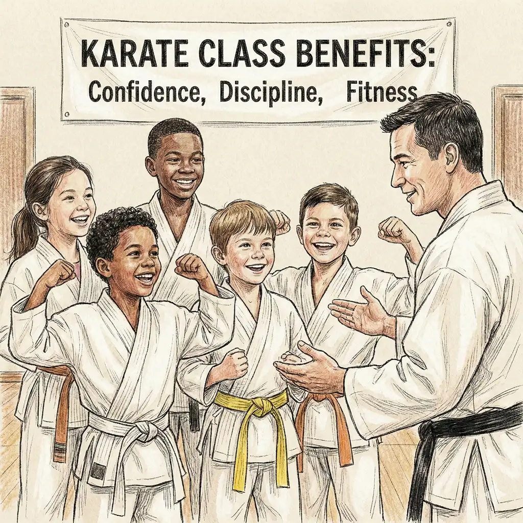 kids karate class benefits