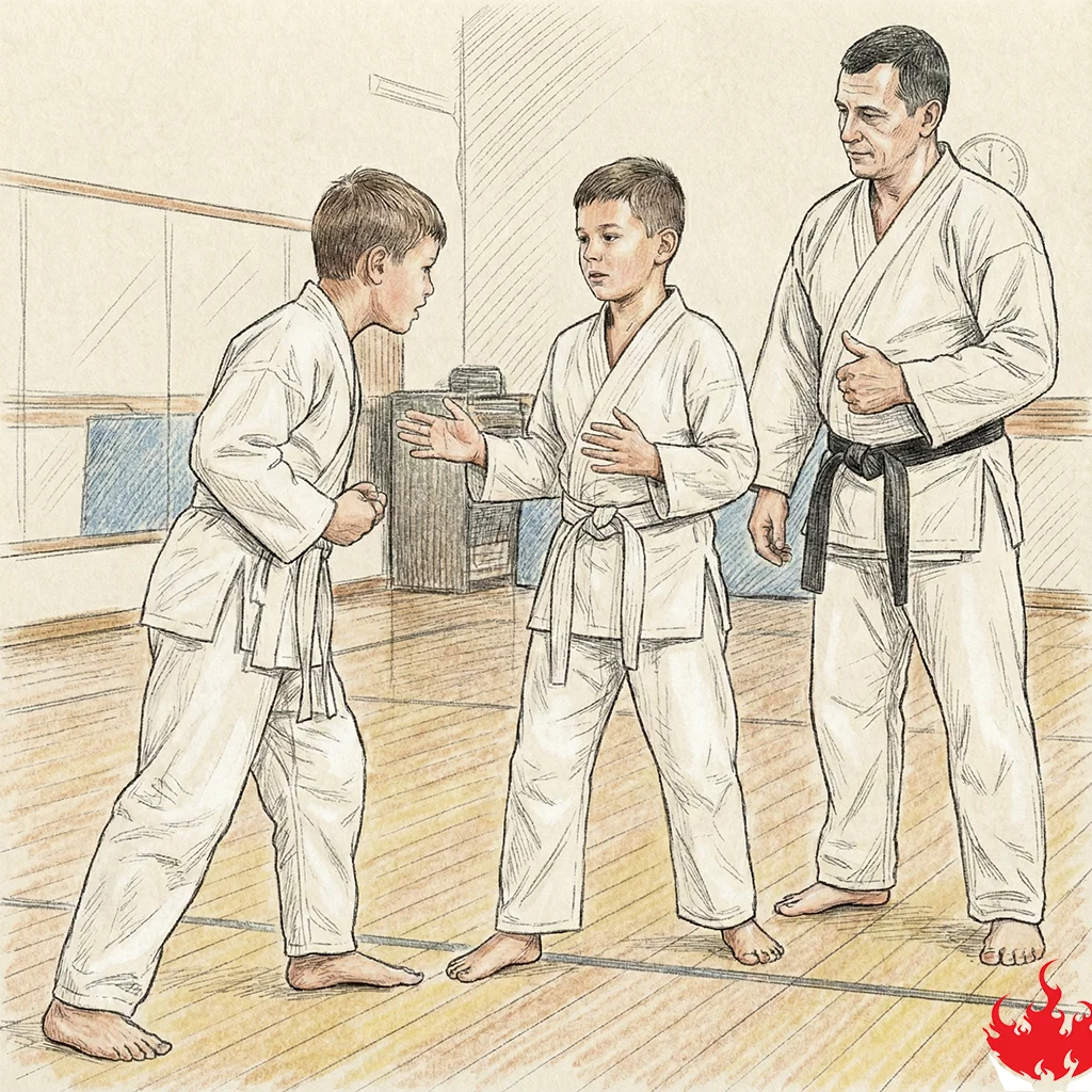 kids verbal de-escalation martial arts