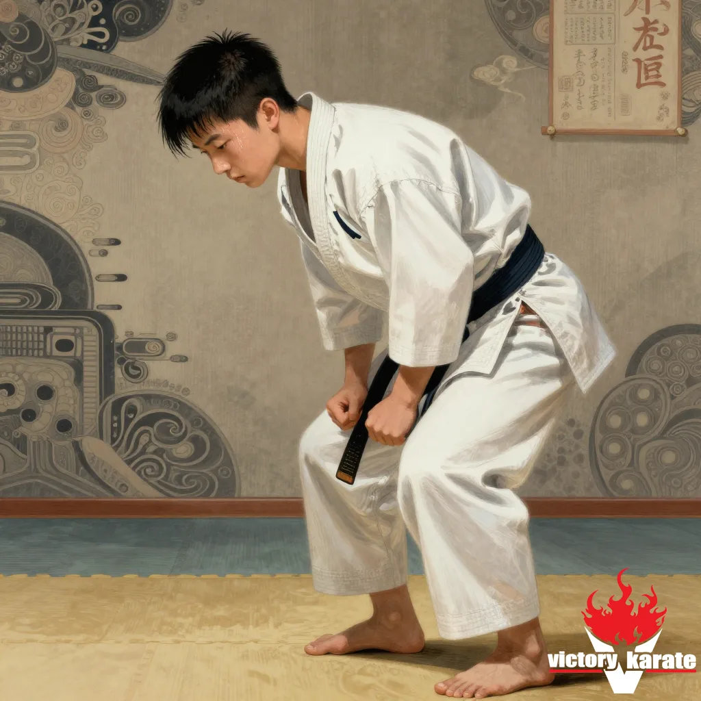 kumite sparring match