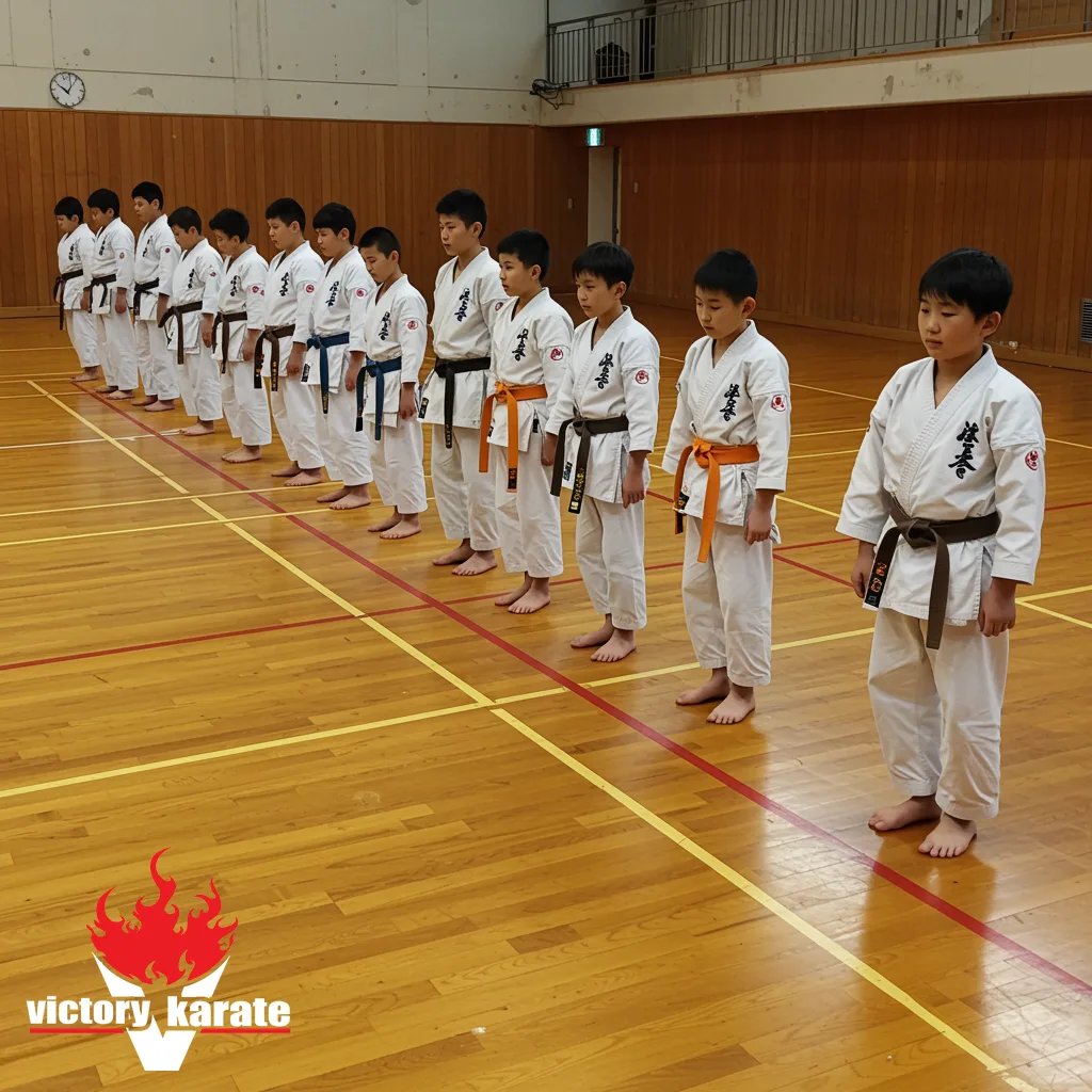 traditional dojo training